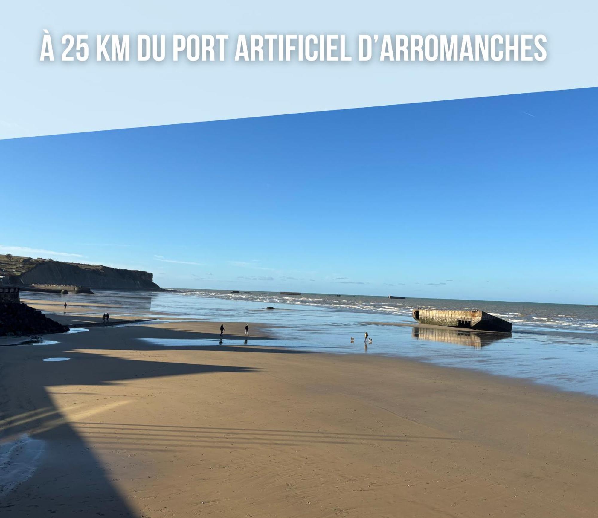 La Fromagerie Maison Lumineuse Et Spacieuse Beau Sejour 5 Ch 2 Wc 1 Sdb Grand Jardin Clos 5Mn A Pied Commerces 10 Mn Plage Omaha Beach Proche Plages Du Debarquement Trevieres Esterno foto